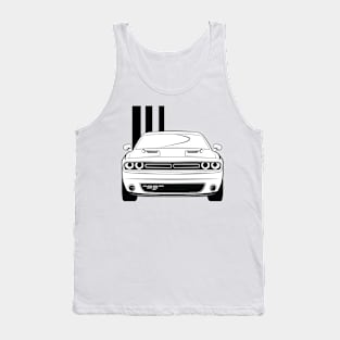 Sports Car Illustration Tank Top